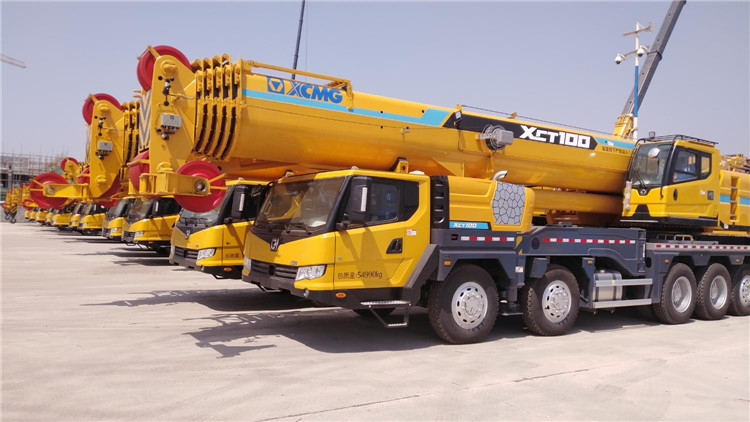 XCMG Official 100 Ton Mobile Lifting Crane XCT100 China Mobile Crane Price